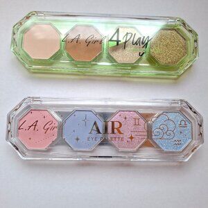2 L.A. Girl Eyeshadow Palletes